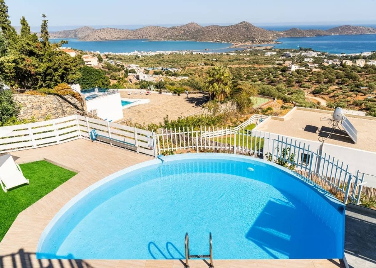 Foto 12 von 76: Seaview Villa Private Pool & BBQ, near Elounda Bay