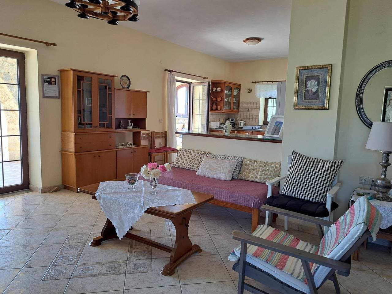 Foto 10 von 26: Direkt am Meer, traumhafter Meerblick - Ferienhaus Keratokampos, Kreta