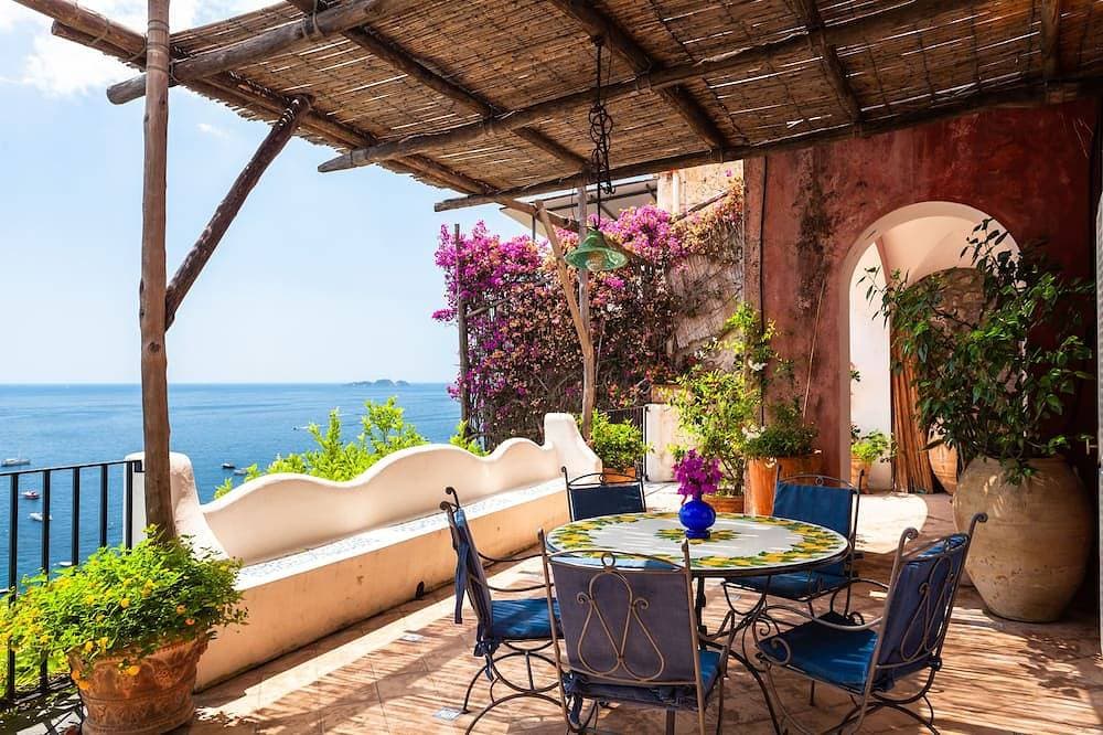 Positano: Villa Ibiscus antike Villa 50 m über dem Meer im Herzen von Positano 1