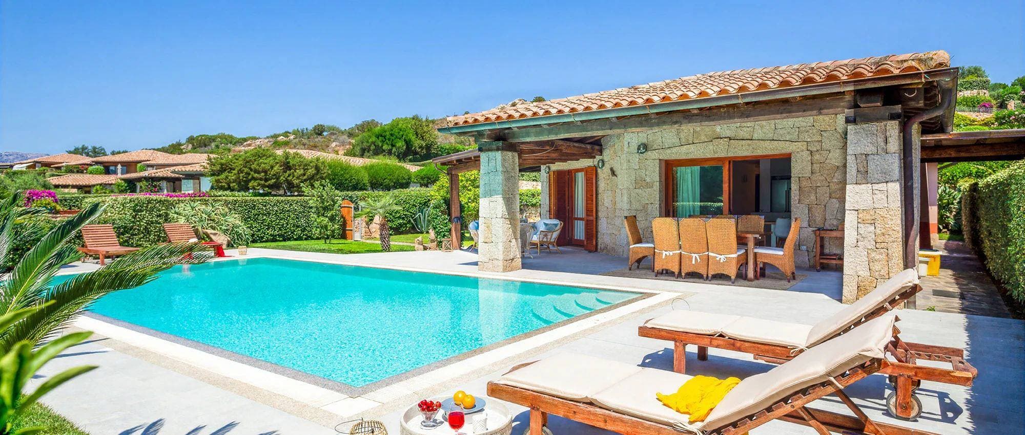 Foto 2 von 15: Villa für 6 Personen mit Pool