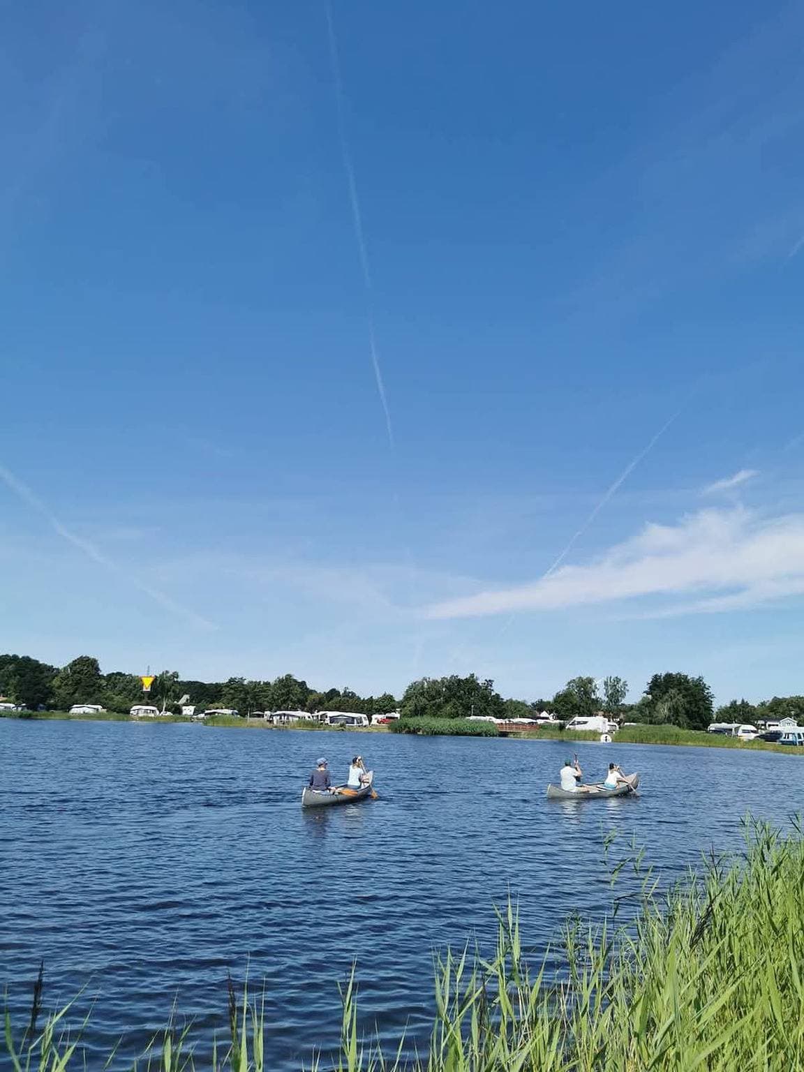 Foto 13 von 15: Campinghütte am Meer, Badestrand und Pool (Dusche/Wc im Servicegebäude)