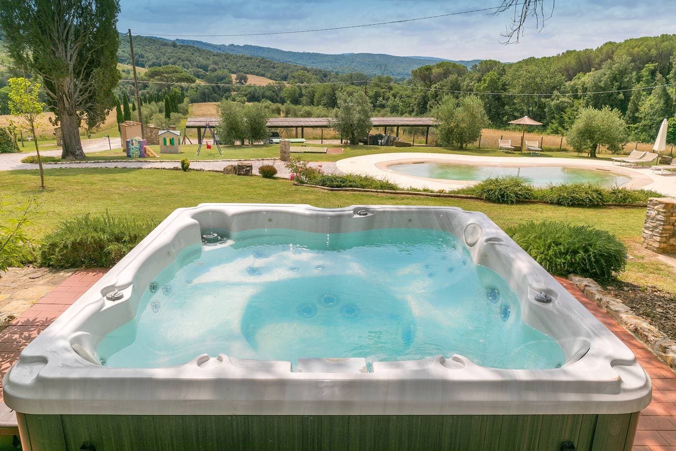 Foto 8 von 45: Villa Podere Cafaggio mit privatem Pool, privater Terrasse und Klimaanlage