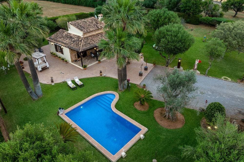 Schöne Rustikale Villa In Alcudia, 1Km Vom Strand Entfernt, Kostenloses WIFI, Privater Pool. 1