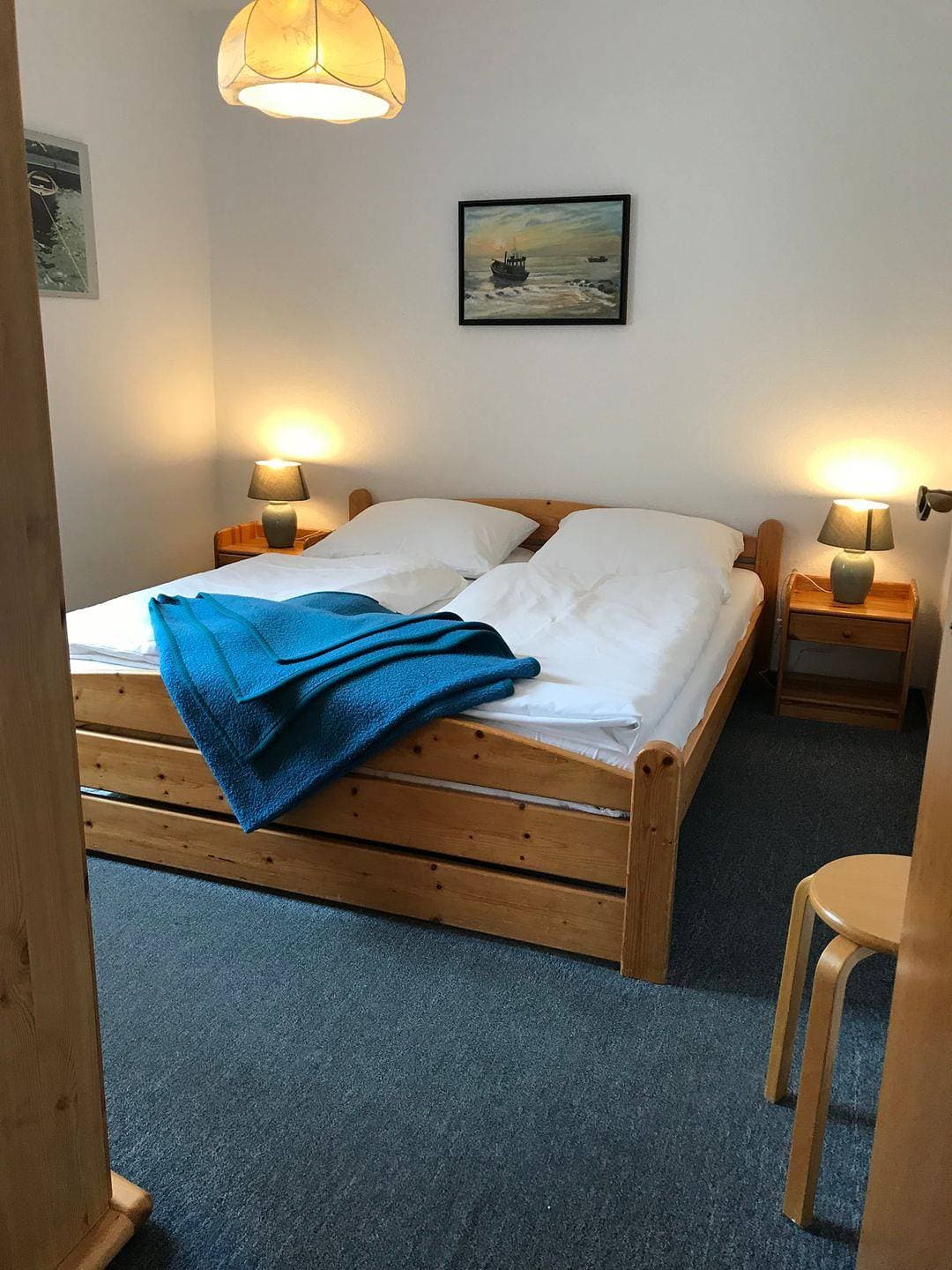 Foto 9 von 11: Kleine Erdgeschoss Ferienwohnung direkt am Boddstedter Bodden - Jana