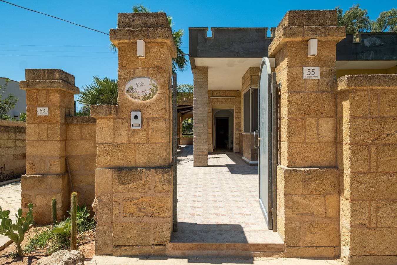 Foto 3 von 25: Villa "Casa Vacanze Consiglia" in der Nähe dem Strand mit Garten