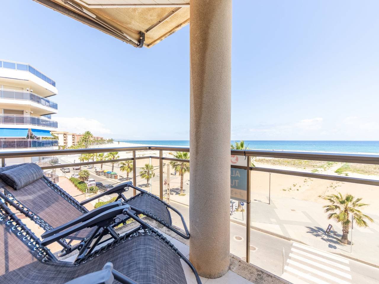 Torredembarra 18 km von Tarragona: Appartementhaus Solarium 1