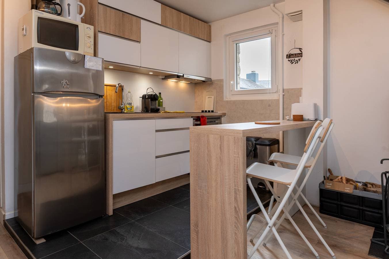 Foto 12 von 20: Studio 'Le Rivage Bord De Mer Parking Wifi' mit Balkon und WLAN