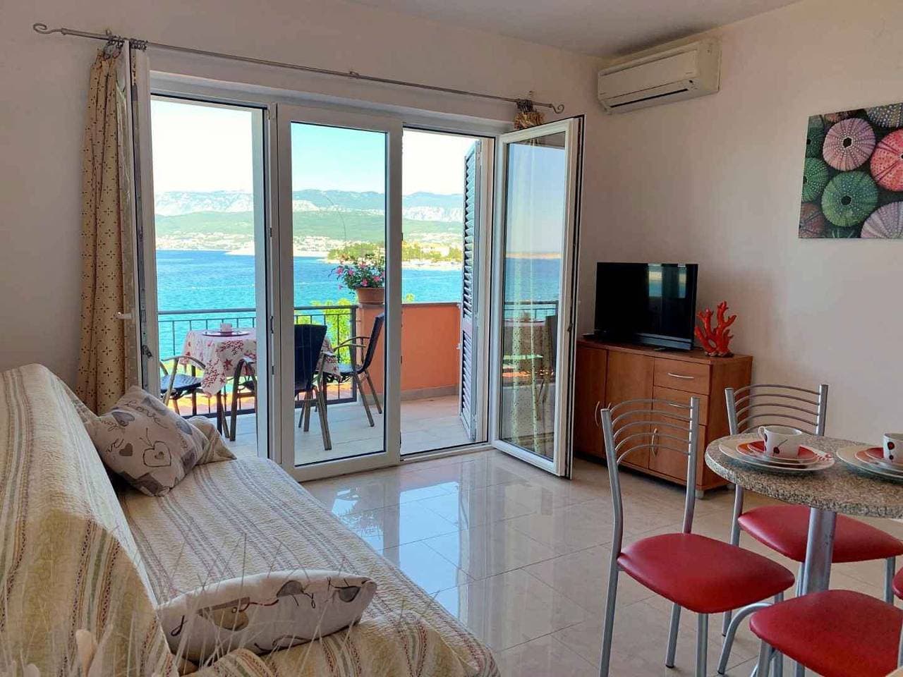 Foto 13 von 25: Ferienwohnung am Meer mit Balkon
