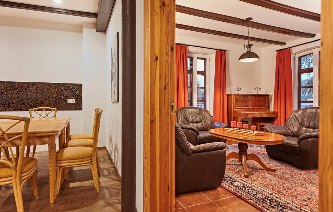 Foto 6 von 18: Charmante 140 m² große Wohnung mit Terrasse, WLAN und moderner Ausstattung