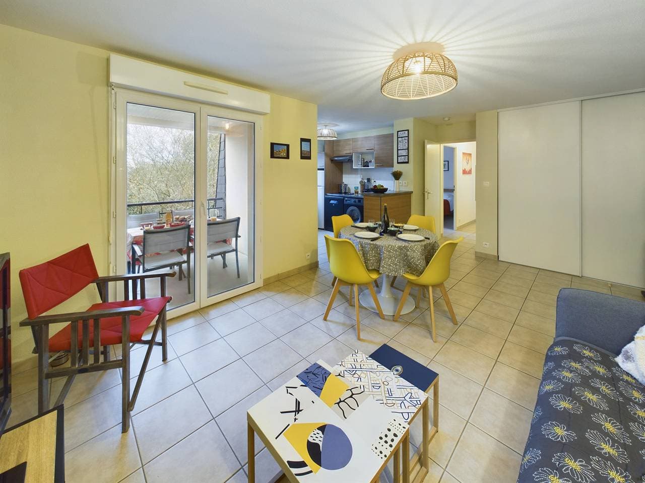 Foto 6 von 10: Pont L'Abbé, Wohnung für 4 Personen mit Balkon