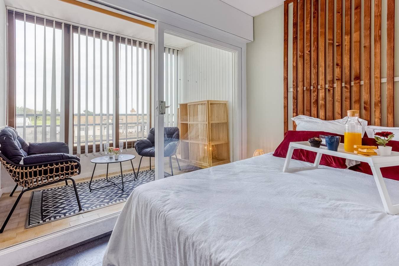 Foto 11 von 22: Ferienwohnung für 6 Personen mit Ausblick