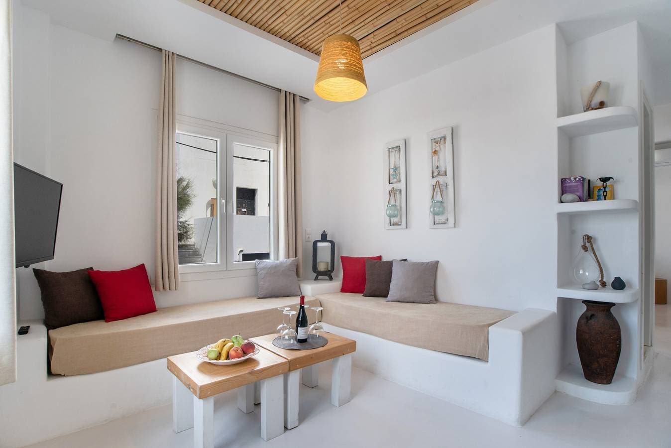 Foto 3 von 21: Einzimmerapartment 'Helmos Family' mit WLAN und Klimaanlage