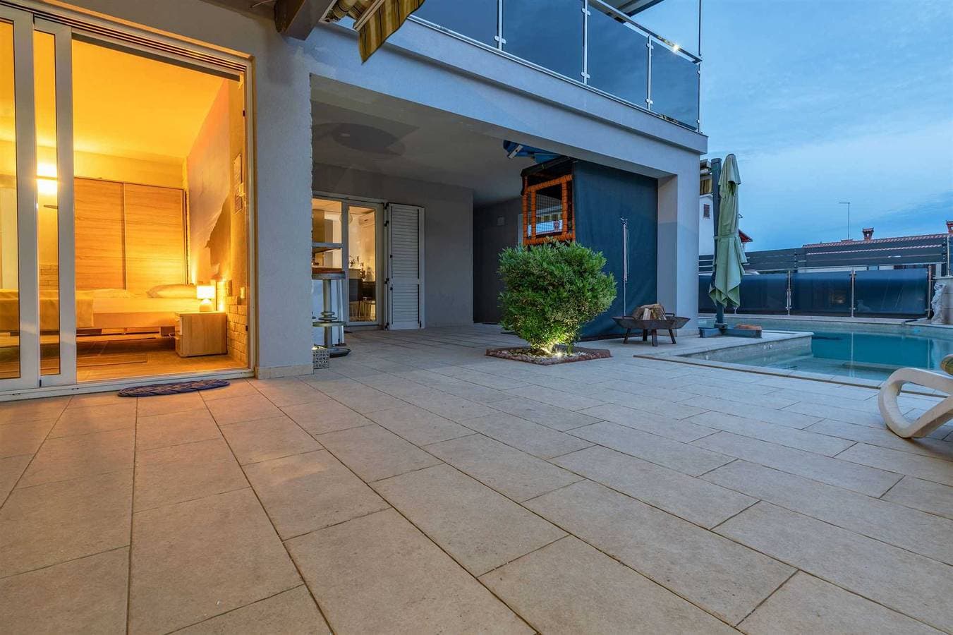 Foto 8 von 36: Villa Balu, eine charmante Wohnung mit Pool in der Nähe von Pula