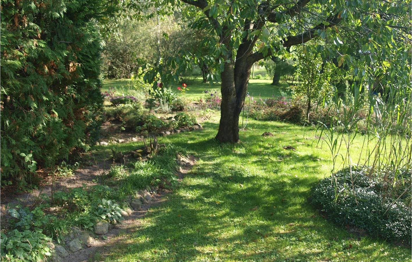 Foto 4 von 11: Rückzugsort am Fluss: Garten, Terrasse, Parkplatz - Warnow 200m