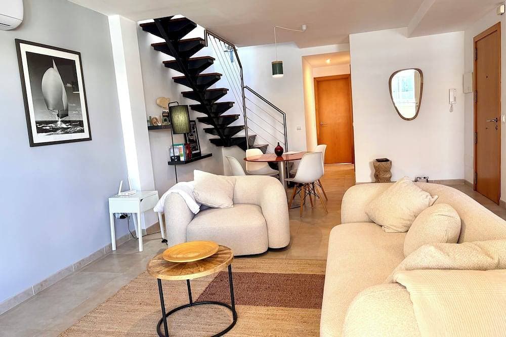 Foto 2 von 30: Dachgeschoss: private Terrassen, Wlan , Klima, Tvsat