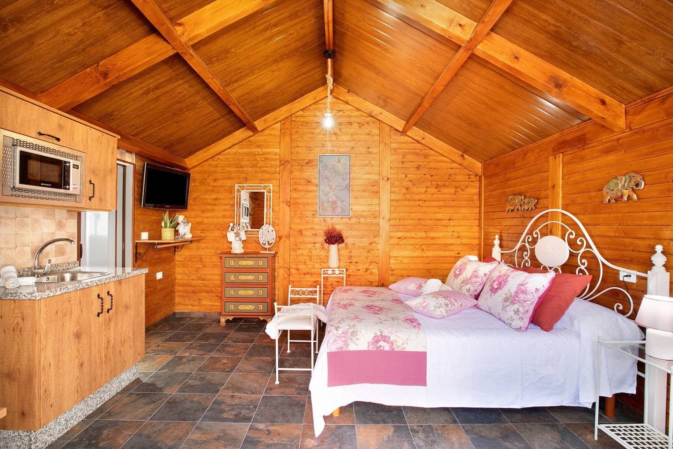 Foto 7 von 22: Ferienhaus 'Los Diablitos 4' mit Bergblick, Gemeinschaftsterrasse und WLAN
