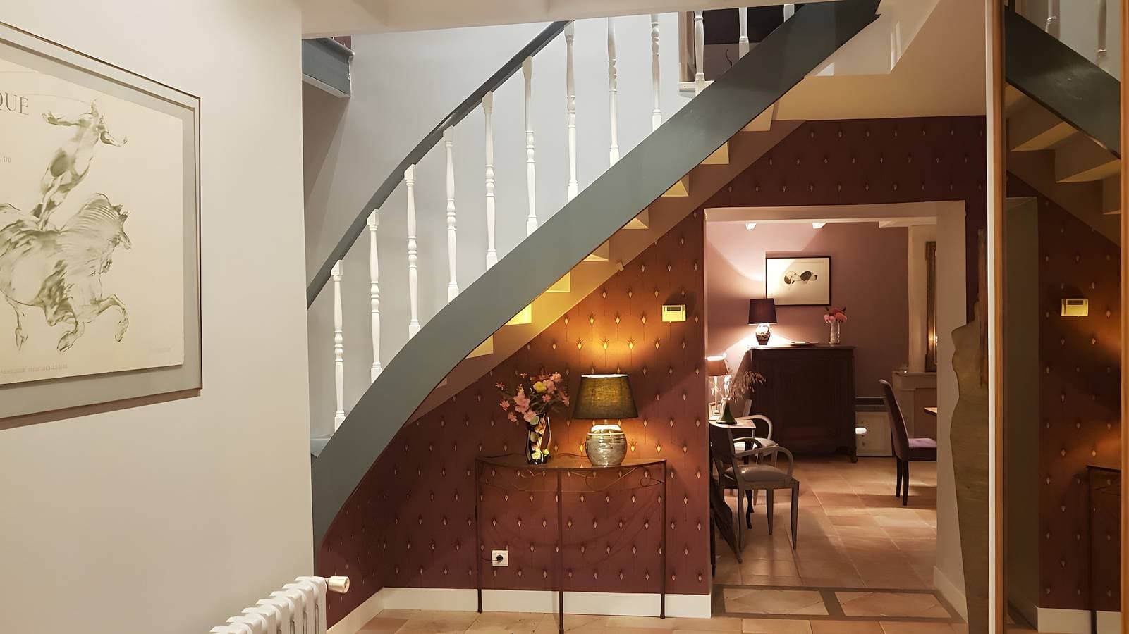 Foto 12 von 17: Gästezimmer De La Vaine mit privater Terrasse, Garten und WLAN