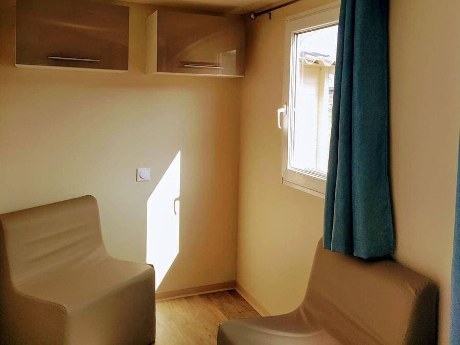 Foto 4 von 40: Camping Parc des Fontanettes - Mobilheim 2 personen - Vernette Mh 18M² 1Ch 2Pers