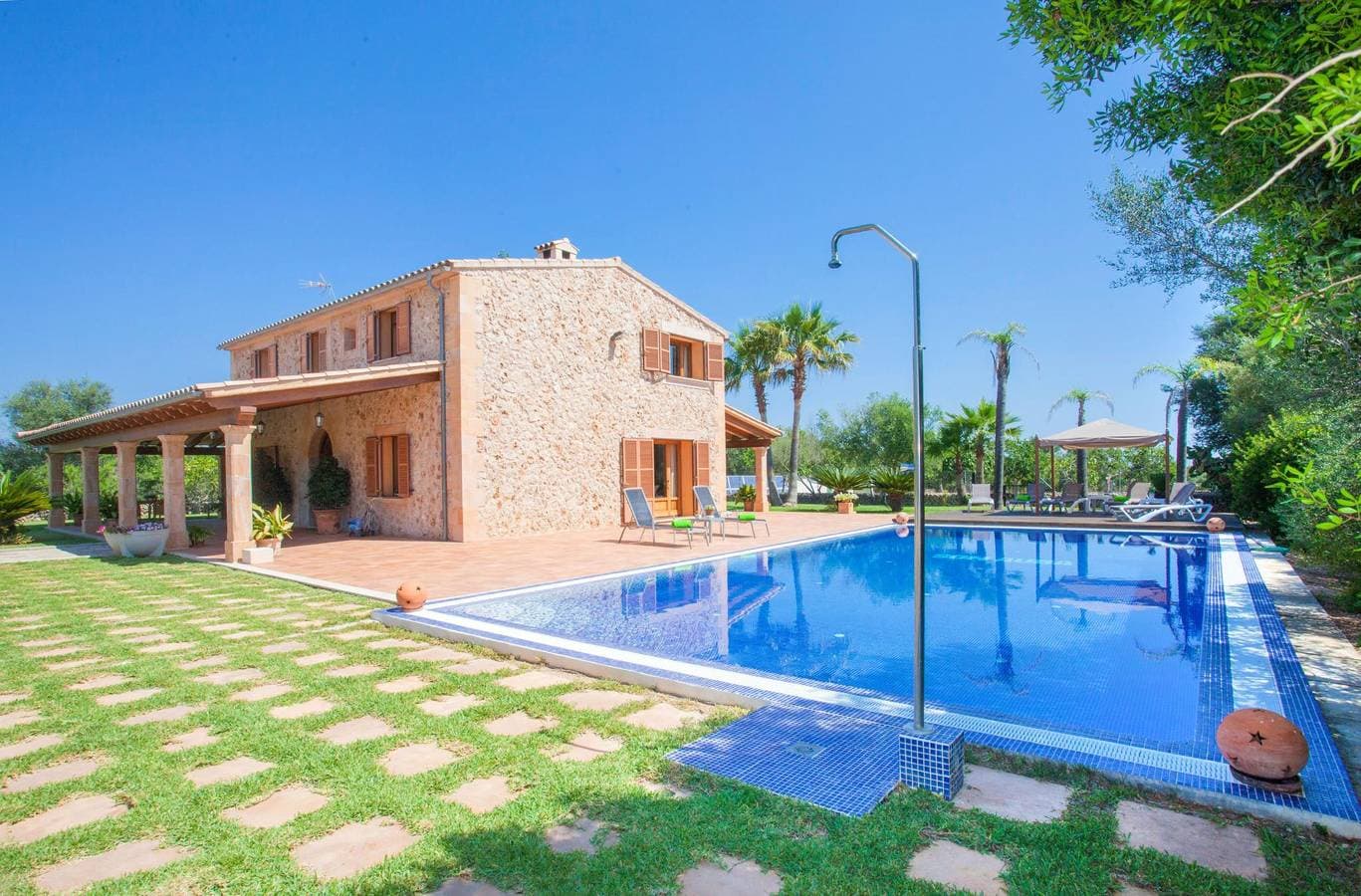 Son Auba - Ferienhaus mit privaten Pool in Muro. WiFi gratis 1