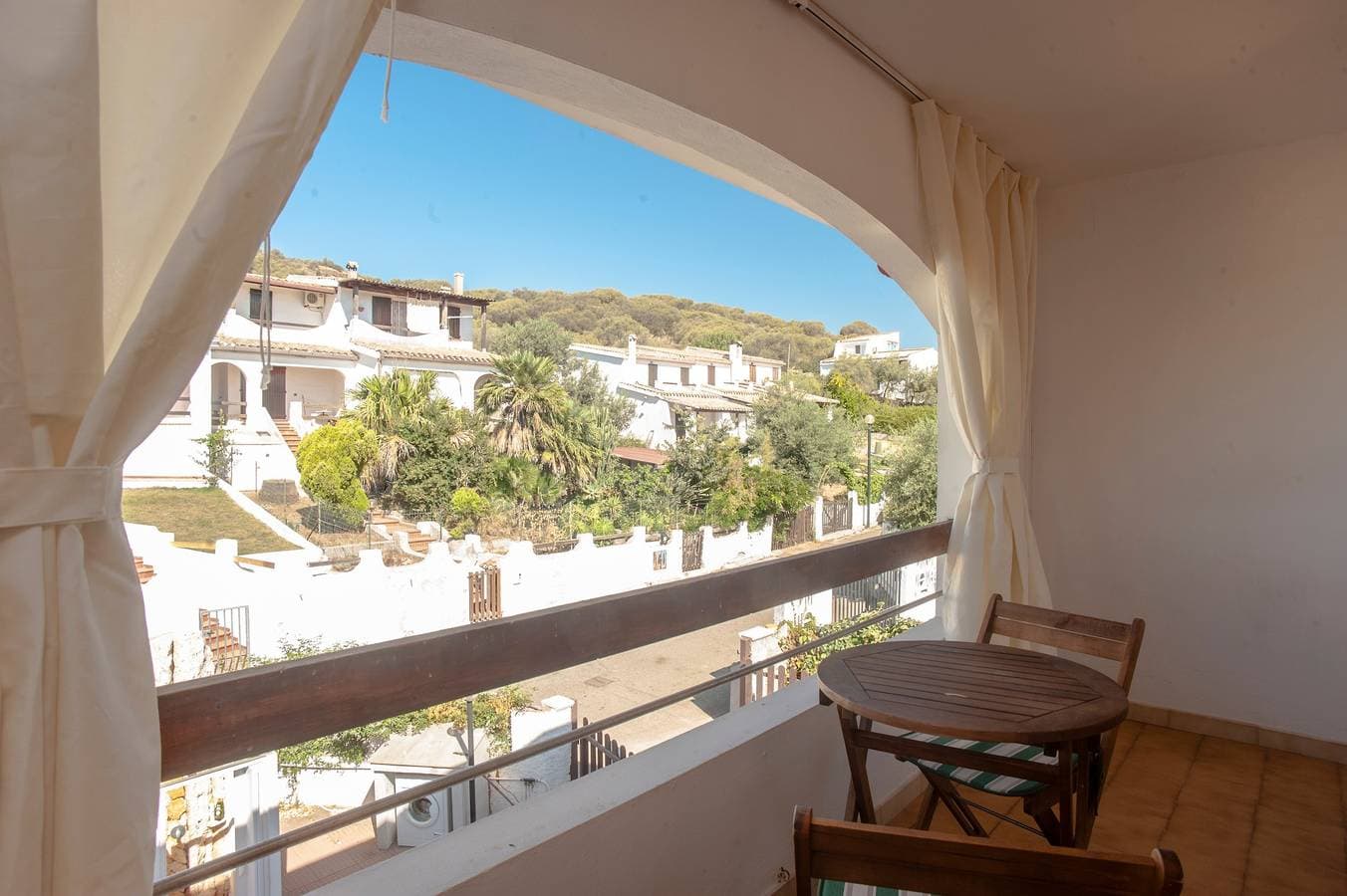 Foto 6 von 27: Ferienwohnung "Vista Mare" in der Nähe dem Strand mit Meerblick, Balkon & Garten