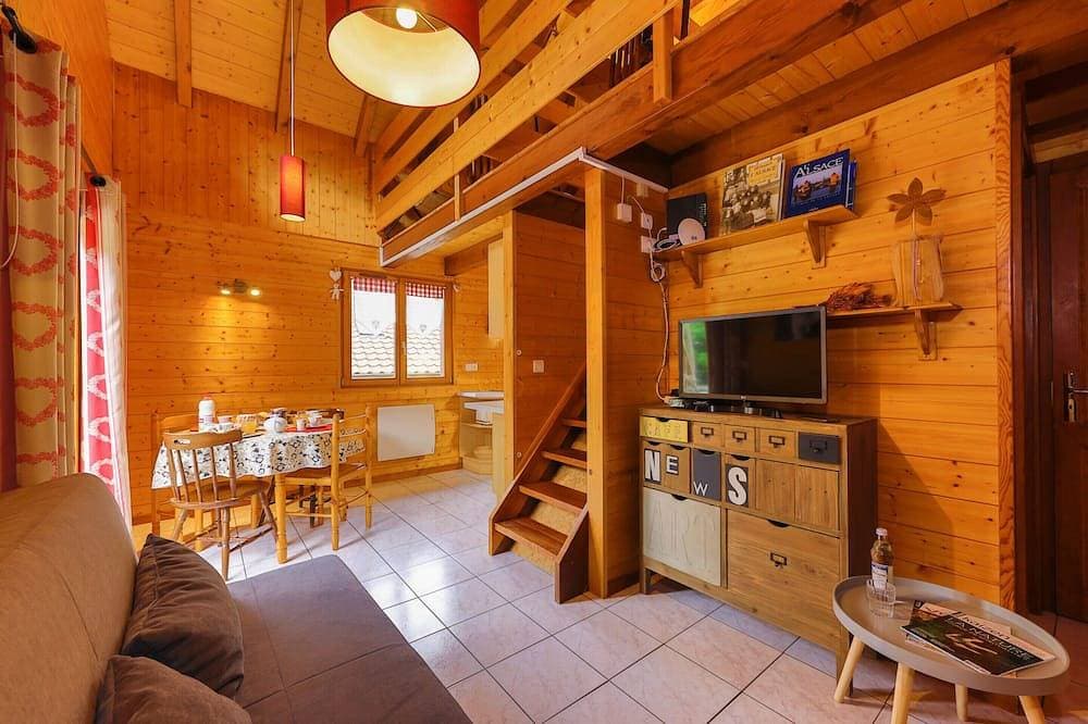 Berghütte-Familie-Bergblick-Ensuite mit Dusche 1