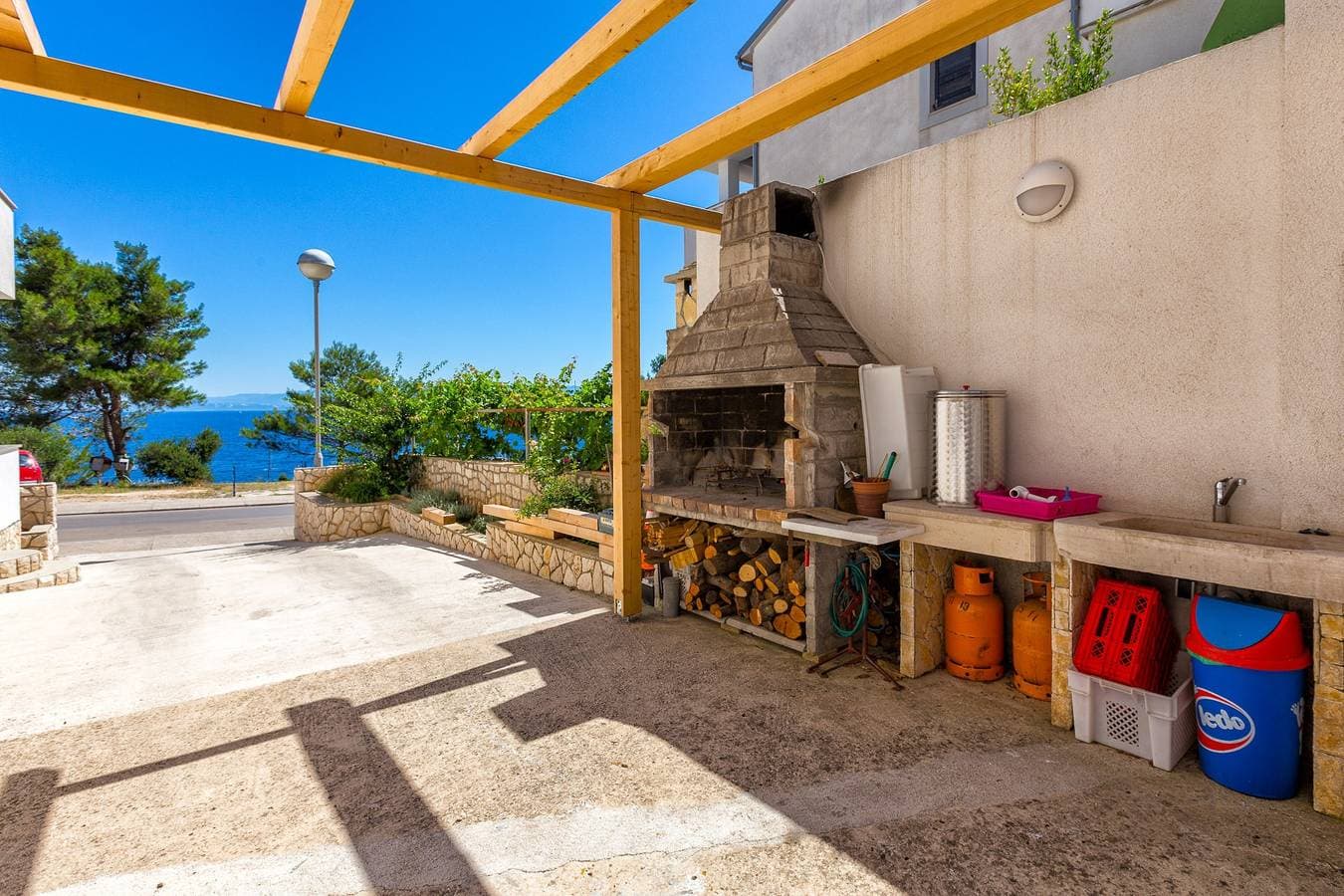 Foto 5 von 19: 1-Zimmer-Ferienwohnung mit Terrasse und Meerblick Mali Losinj, Losinj -a