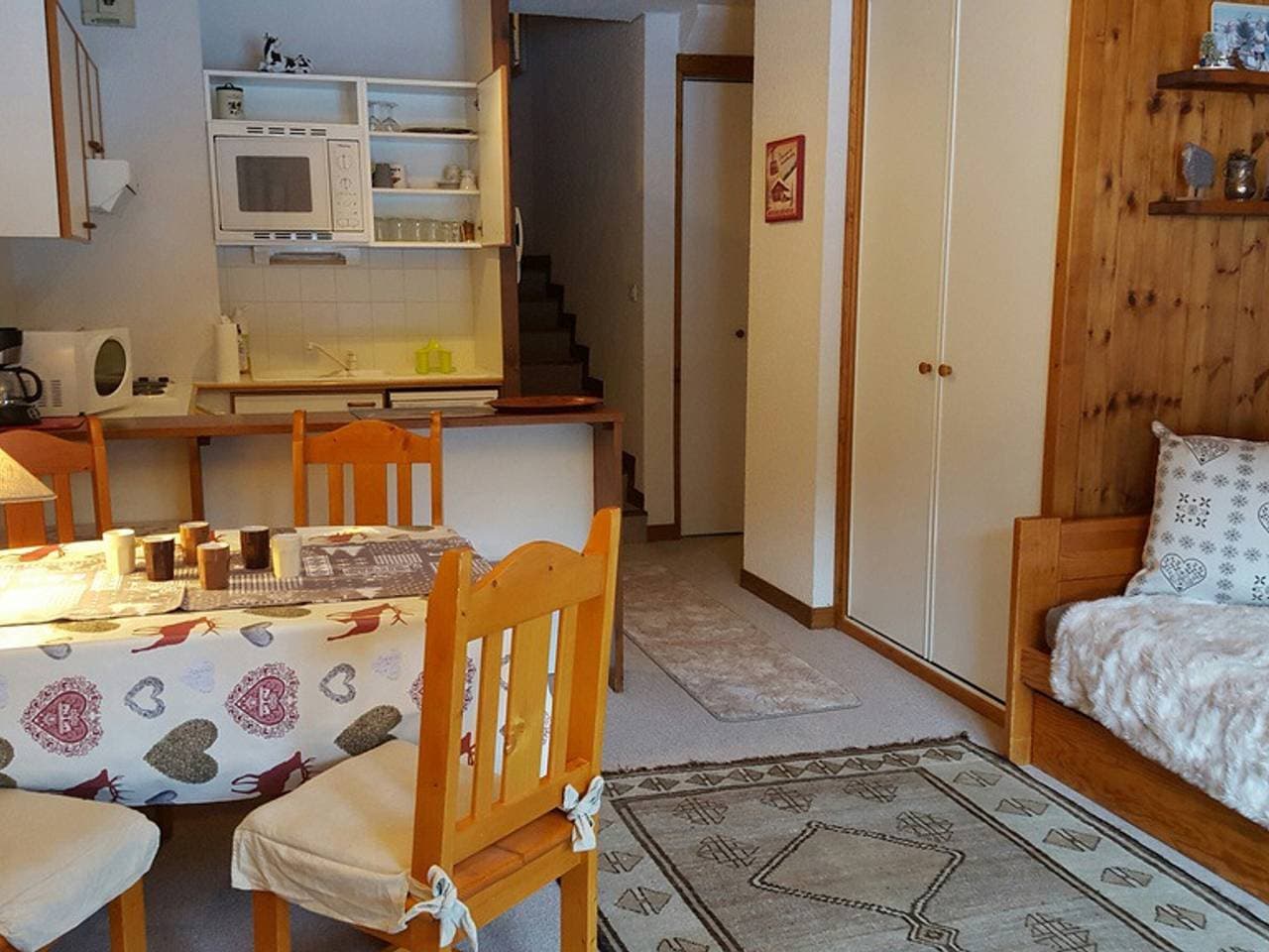 Ski-in Studio, Süd, Parkplatz, Haustiere Erlaubt 1