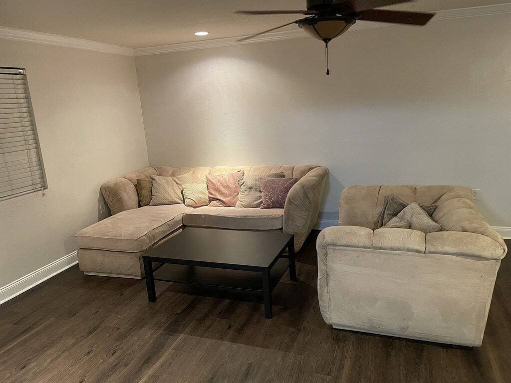 A comfortable home close to the city, yet tucked away from the noise. 1