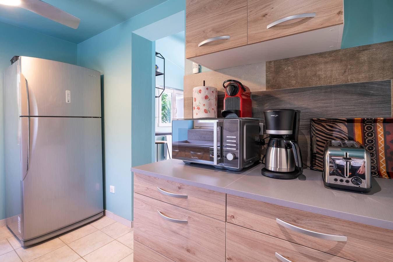 Foto 6 von 22: Ferienwohnung 'Autour D'un Patio, Proche Mer' mit privater Terrasse, Wi-Fi und Klimaanlage