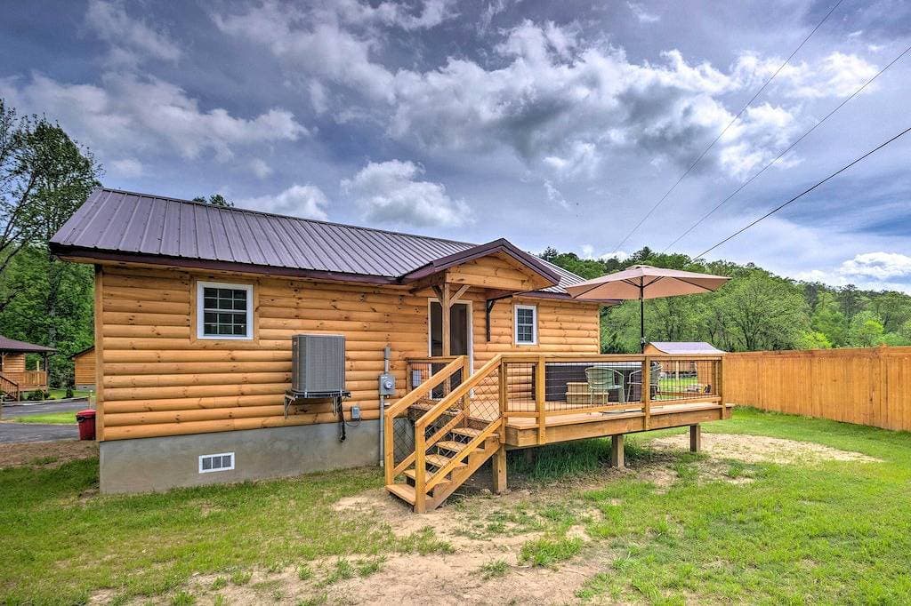Foto 8 von 24: Neu! Gemütliche Hütte am Tuckaseegee River - In der Nähe von Tsali!