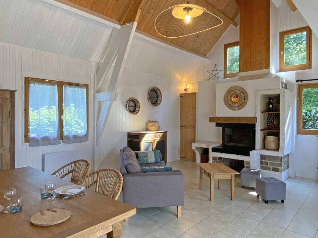 Foto 7 von 17: Gemütliches Holzchalet im Wald, ideal für Paare