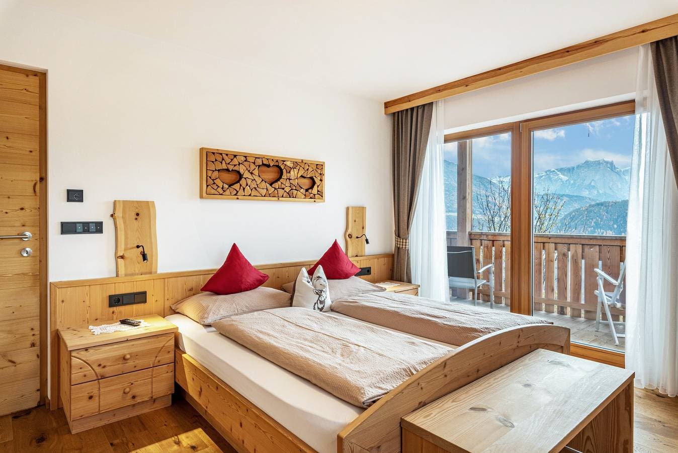 Foto 12 von 30: Ferienwohnung 'Hatzes App Schlern' mit Bergblick, Balkon und WLAN
