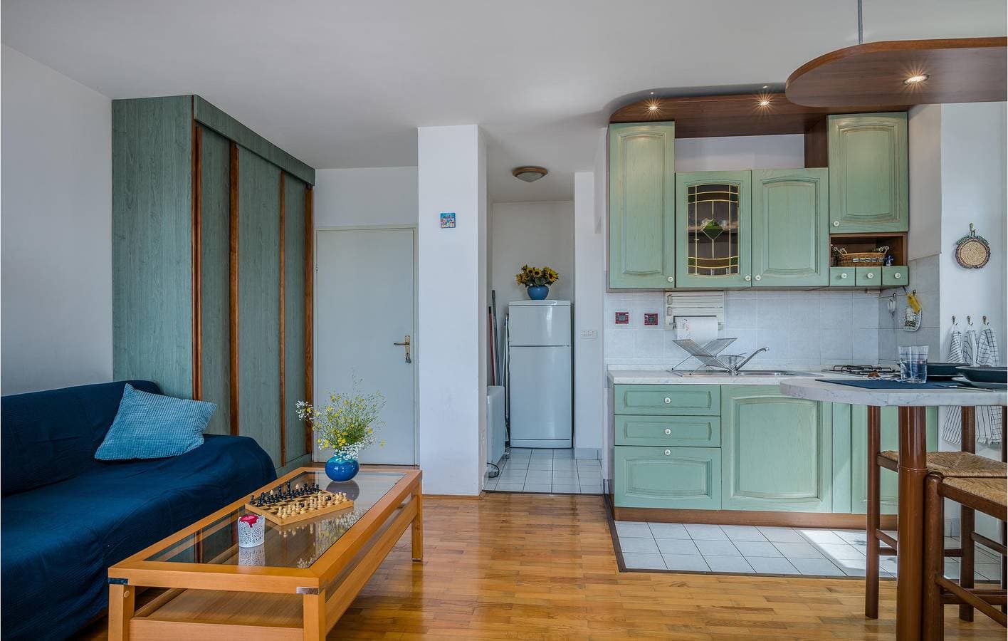 Foto 8 von 19: Gemütliche Wohnung mit Terrasse, WLAN und 1 km zum Strand