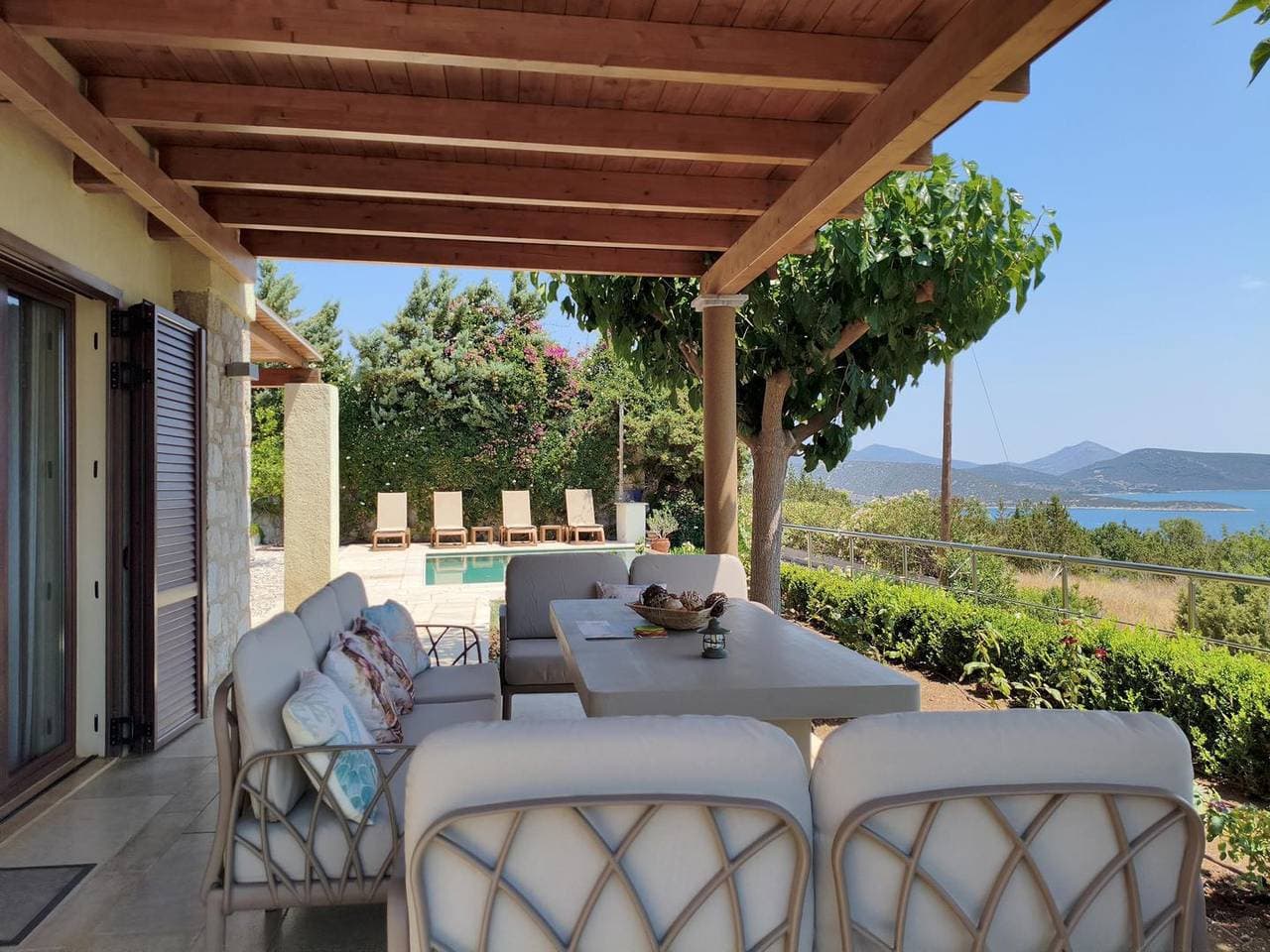 Foto 8 von 55: Wunderschöne Lage, Meerblick, Pool, Wifi | Ferienhaus Argolis, Peloponnes