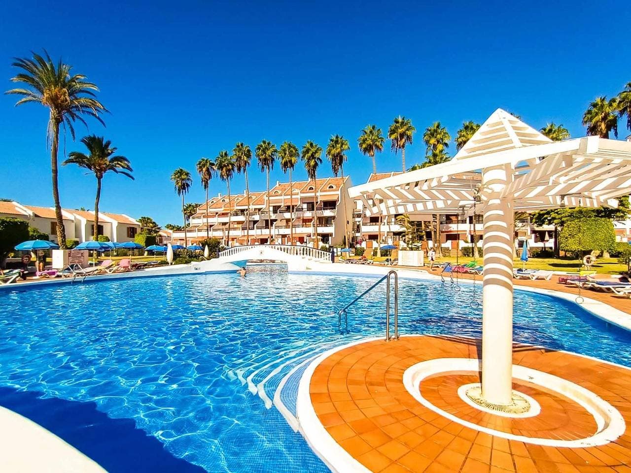 Villa für 6 Pers. in Playa Las Américas, Meerblick 1