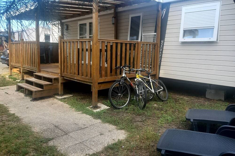Mobilhome 6 / 8pers 3ch Contis Saint Julien en born 1