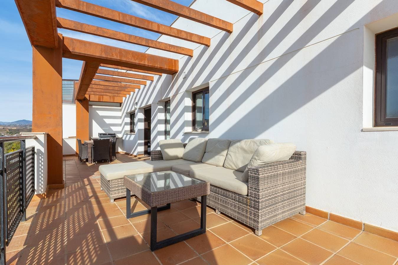 Foto 3 von 27: Ferienhaus Penthouse La Cala De Mijas mit Meerblick, Pool