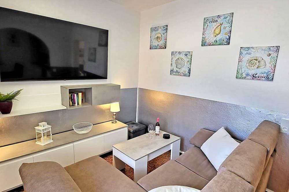 Foto 9 von 30: Ferienwohnung Casa Dom 1 in Morro Jable, Dachterrasse, Meerblick, 2 Schlafzimmer