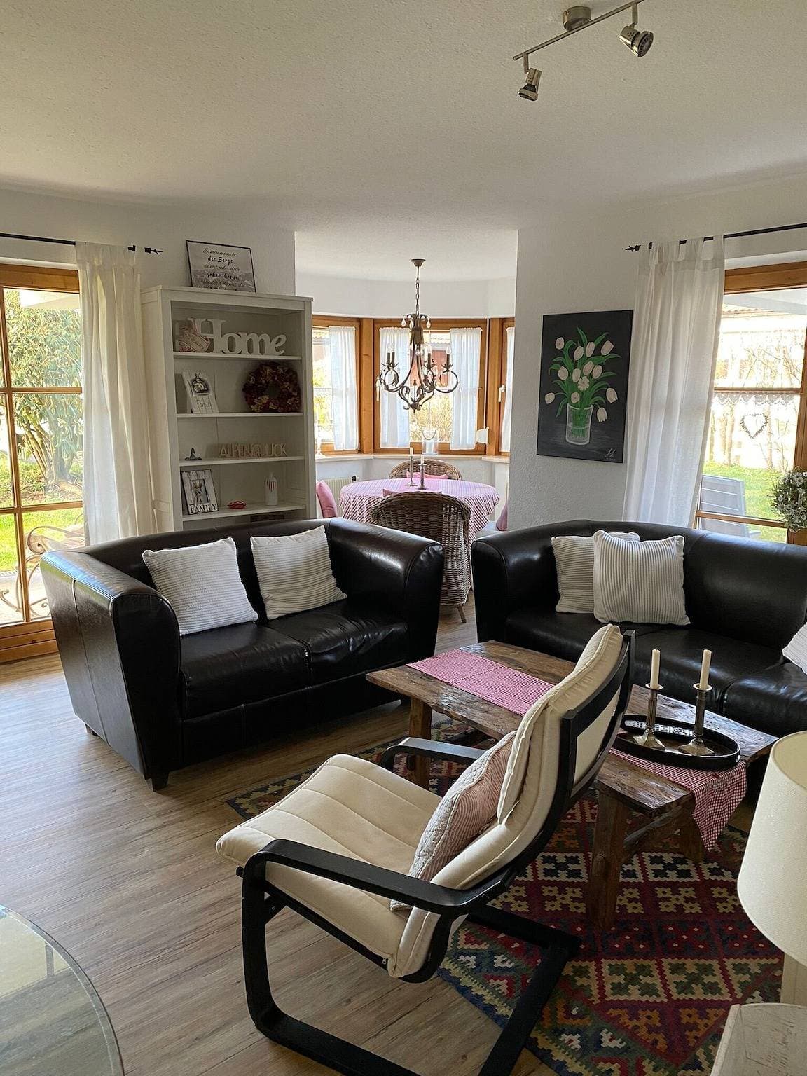 Foto 5 von 17: Ferienwohnung 'Chaletwohnung Alpenglück' mit privater Terrasse, privatem Garten und Wi-Fi