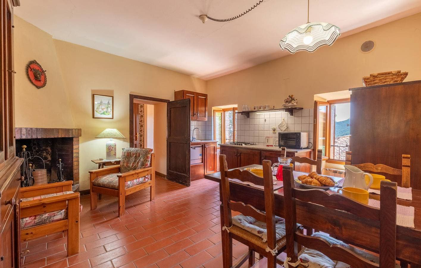 Foto 5 von 38: Gemütliche Wohnung mit Pool, Garten & WiFi in der Nähe von Monte Santa Maria Tiberina