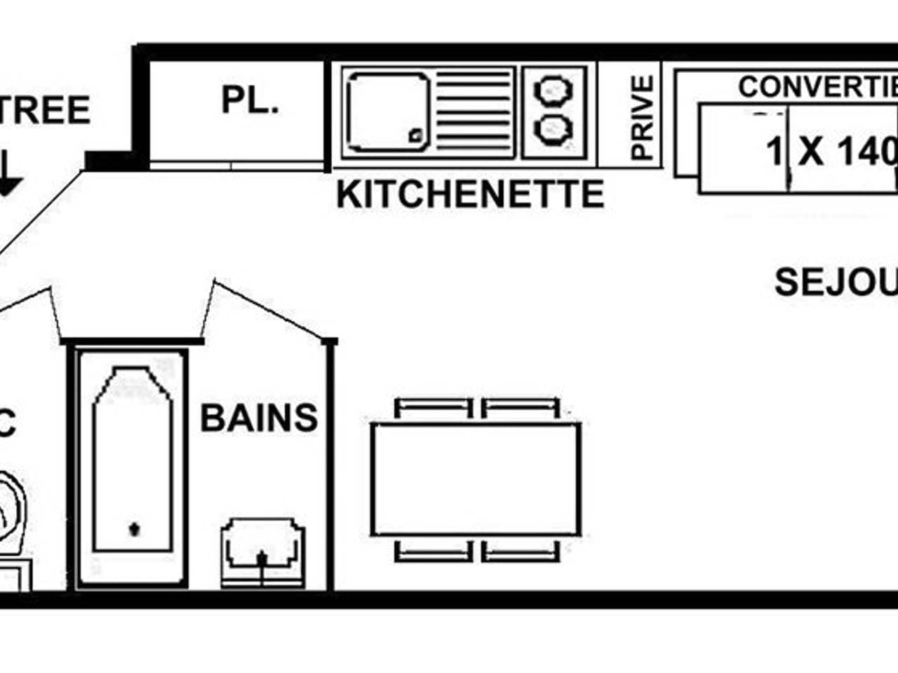 Foto 3 von 18: Gemütliche Wohnung, 4 Pers., Les Saisies, in Pistennähe