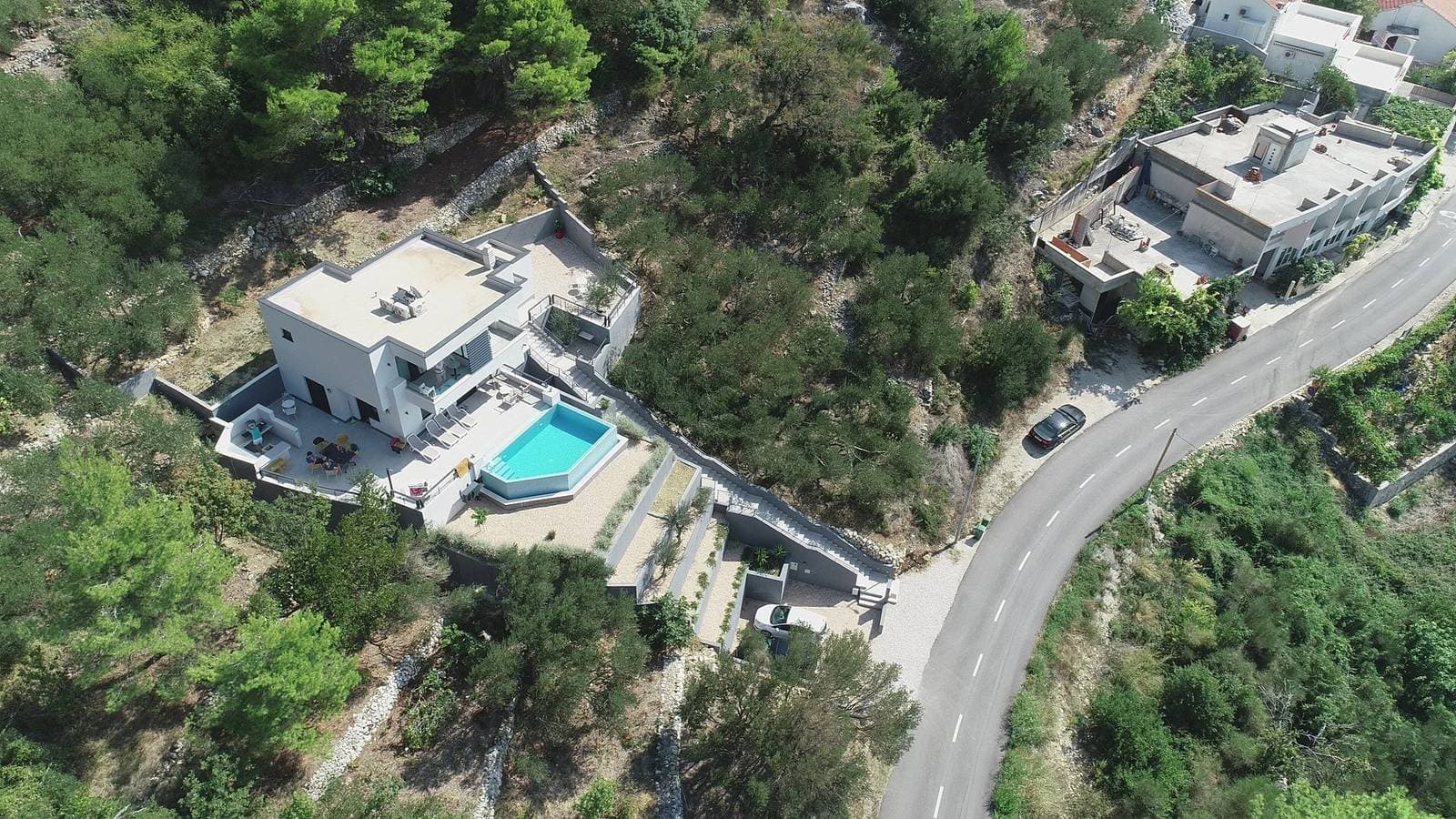 Foto 5 von 35: Luxusvilla Leona in der Nähe von Makarska, beheizter Pool