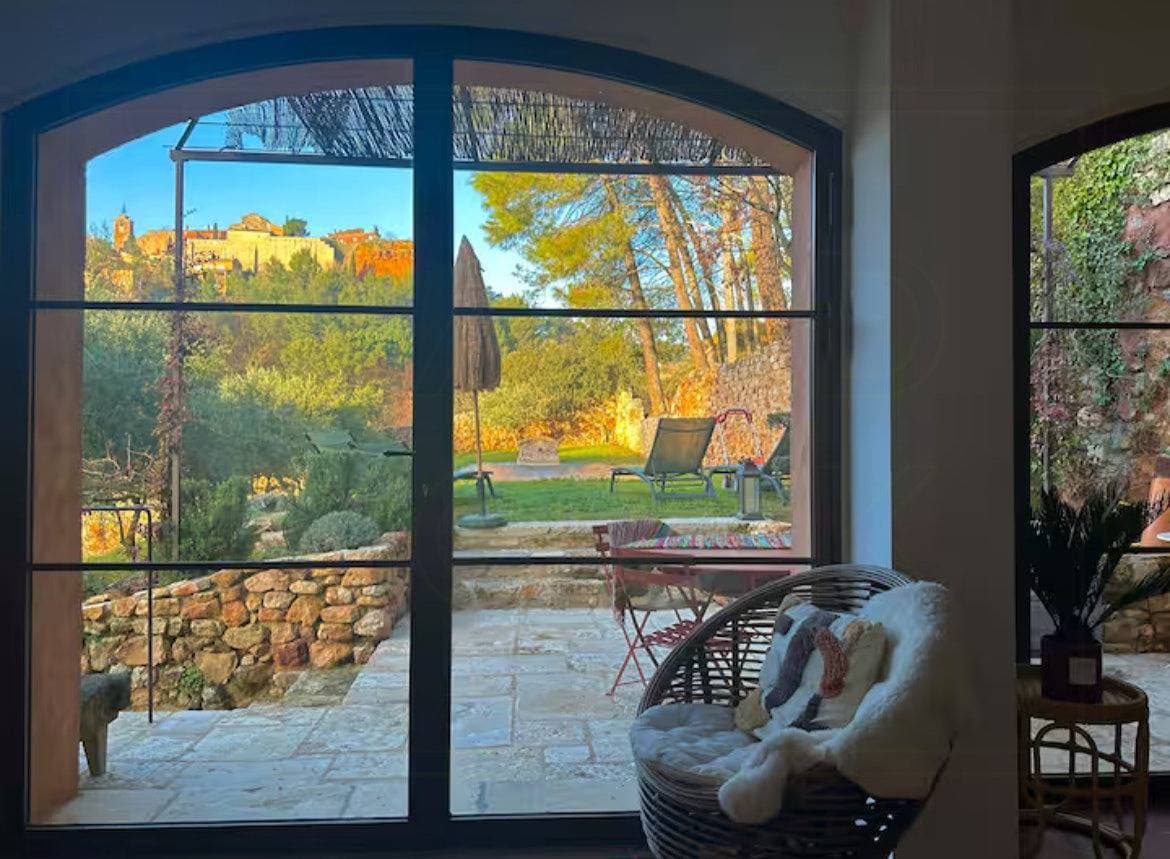 Foto 4 von 38: Bohème-Haus mit Blick auf Roussillon
