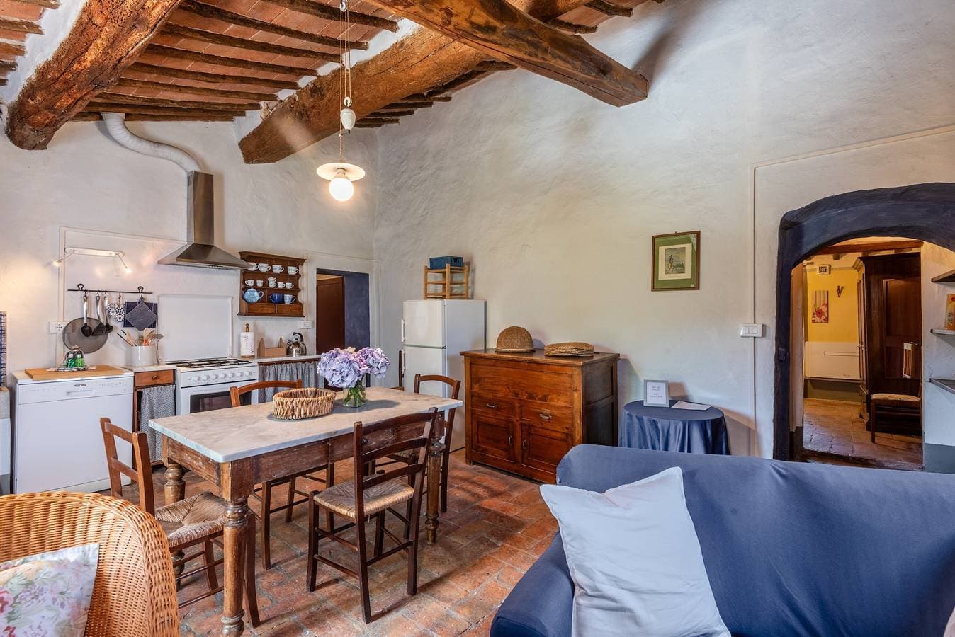Foto 5 von 41: Casa Rufini zwischen den sienesischen Hügeln auf dem Anwesen Bichi Borghesi