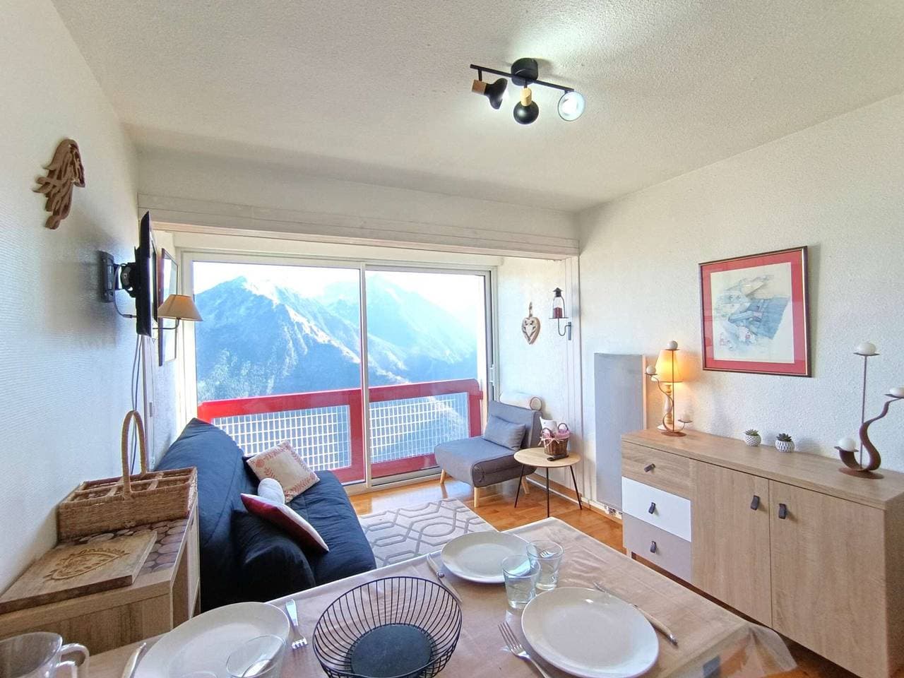 Foto 3 von 8: Studio für 4 Personen mit Balkon in Saint-Lary-Soulan