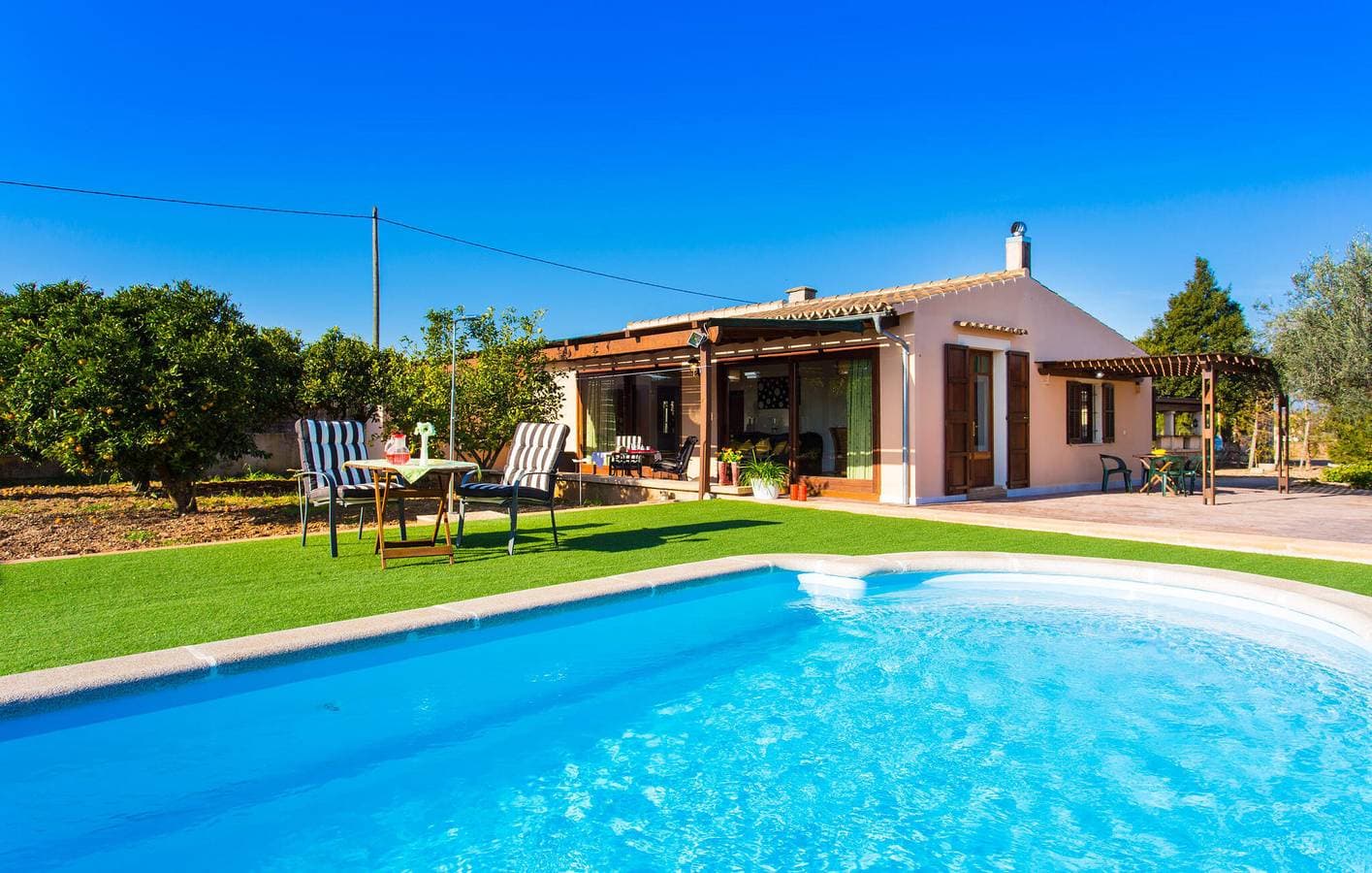Foto 6 von 46: Gemütliche Wohnung mit Pool, Terrasse & AC - Montuïri