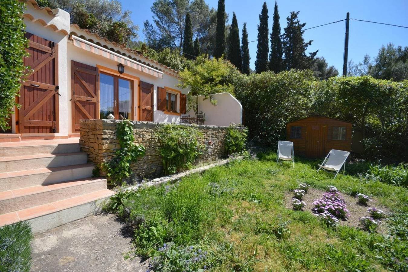 Charaktervolles Haus in Ceyreste - Terrasse und eingezäunter Garten 1