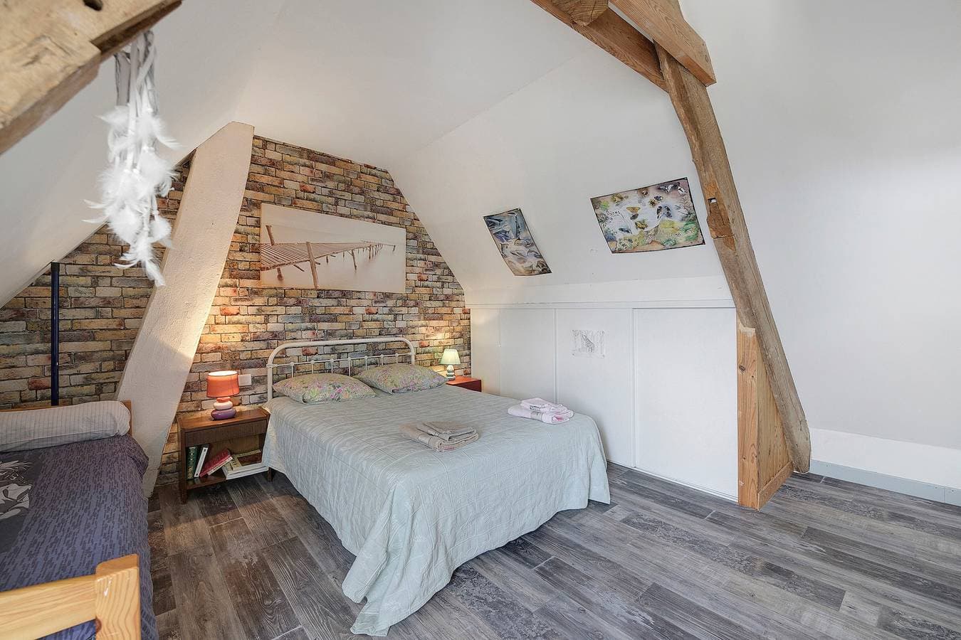 Foto 2 von 23: Gästezimmer 'La Châtre - Sartilly Baie Bocage - Chambre Randonneur' mit Terrasse, Garten und WLAN
