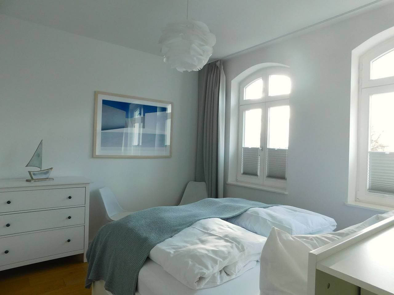 Foto 6 von 9: Ferienwohnung "Boddenhaus Wohnung 2" - im 1.Obergeschoss ca.40 m² für 2 Personen