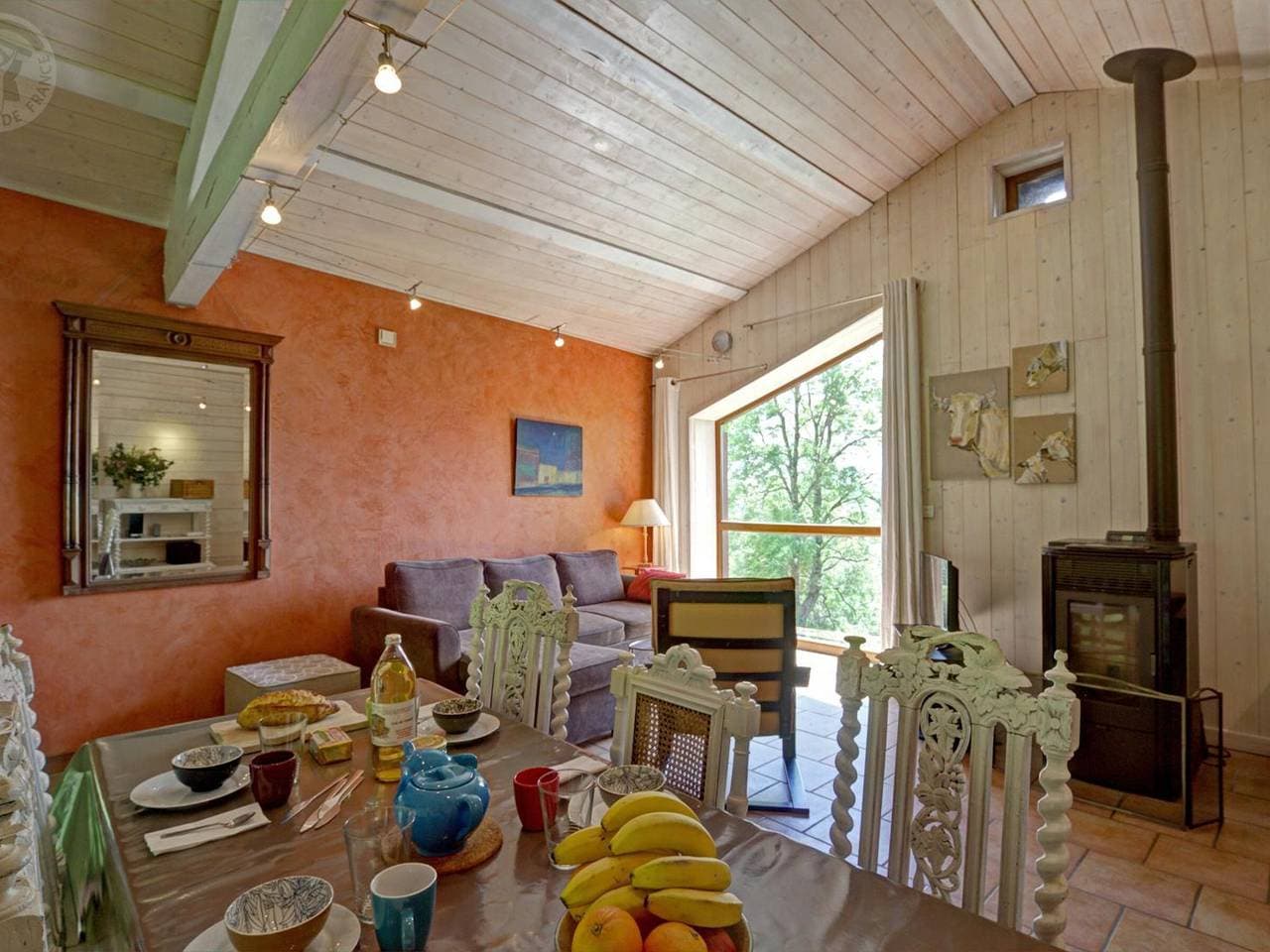 Foto 3 von 30: Gemütliches Ferienhaus mit herrlicher Aussicht bei Saint-Étienne